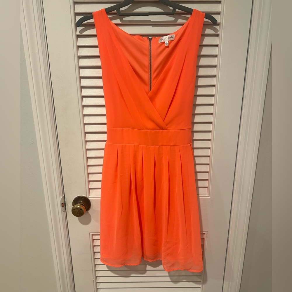 Orange/bright coral party dress - Emerald Sundae